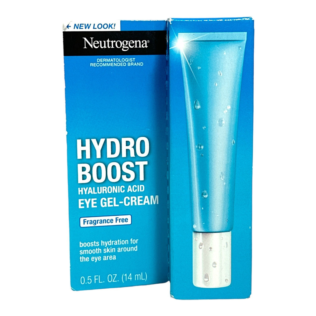 Neutrogena Hydro Boost Hyaluronic Acid Eye Gel Cream Fragrance-Free 0.5 fl oz
