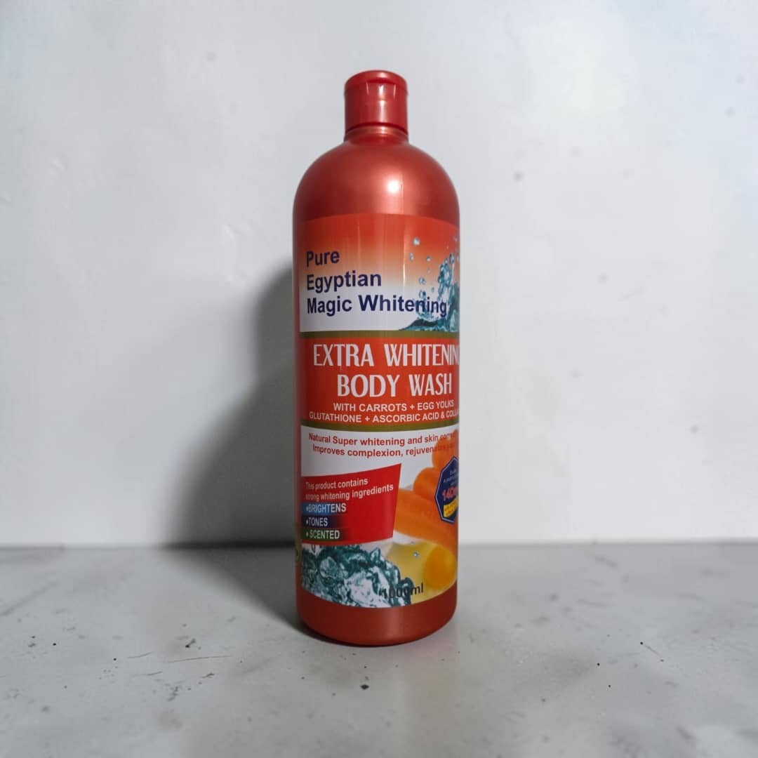 Whitening Shower Gel with Carrot & Egg Yolks - 1000ml Extra Brightening