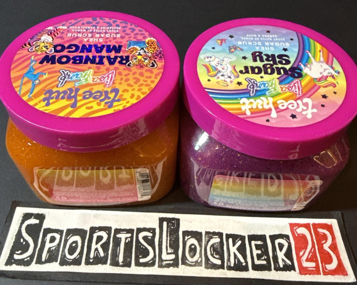 Tree Hut x Lisa Frank Shea Sugar Scrub Duo – Rainbow Mango & Sugar Sky