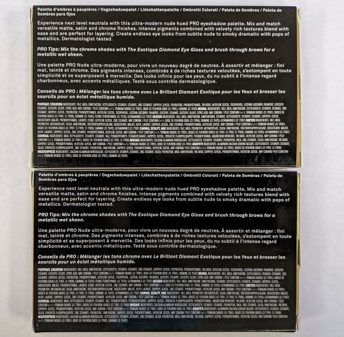 Kevyn Aucoin Nude Pop Pro Eyeshadow Palette - Discontinued Collectible