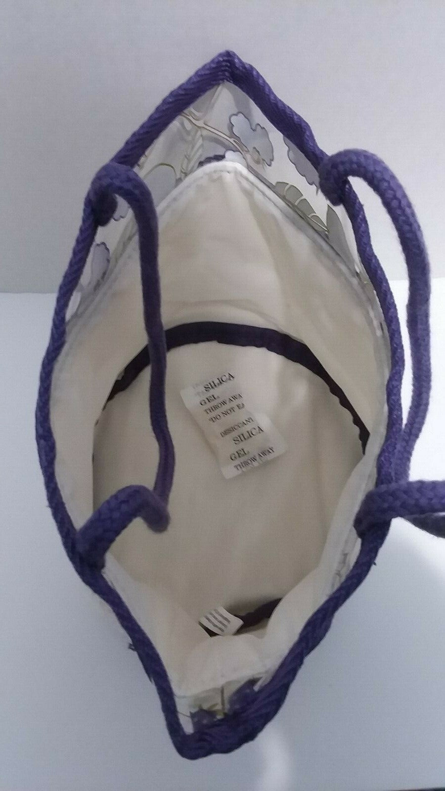 Grape Design Terry Cloth Toiletry Bag - Cotton Cosmetic Travel Organizer