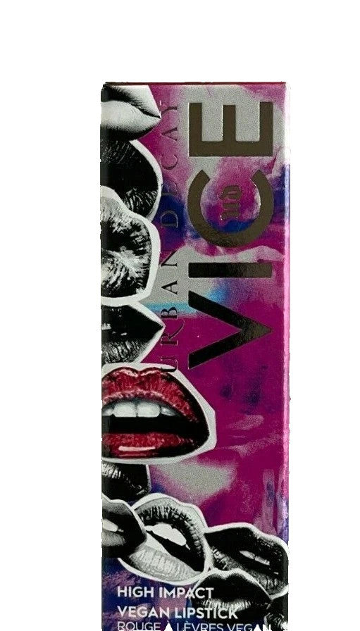 Vegan Lipstick - Urban Decay Vice High Impact Cream Lipstick Drive In 0.1oz