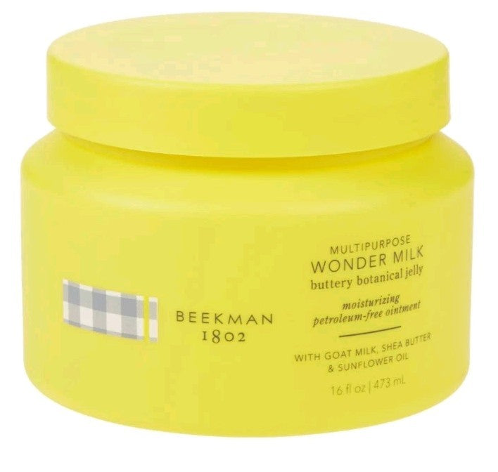 BEEKMAN 1802 MULTIPURPOSE WONDER MILK Buttery Botanical Jelly 16 fl