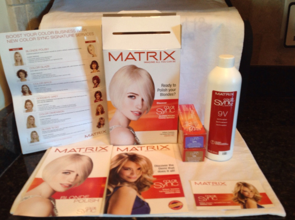 Blonde Polish Toning Service Kit with Activator