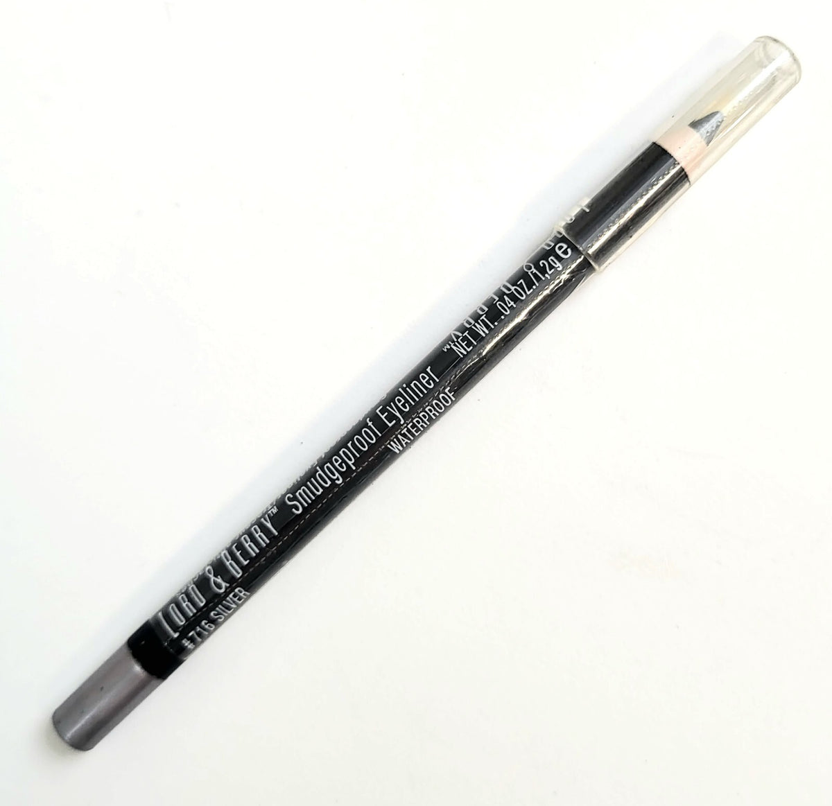 Waterproof Silver Eyeliner Pencil - Smudgeproof, Long-Lasting Eye Makeup