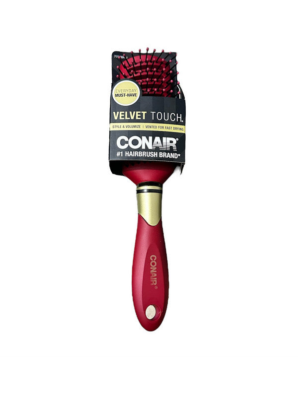 Vented Hair Brush for Blow Drying and Styling - No Slip Handle