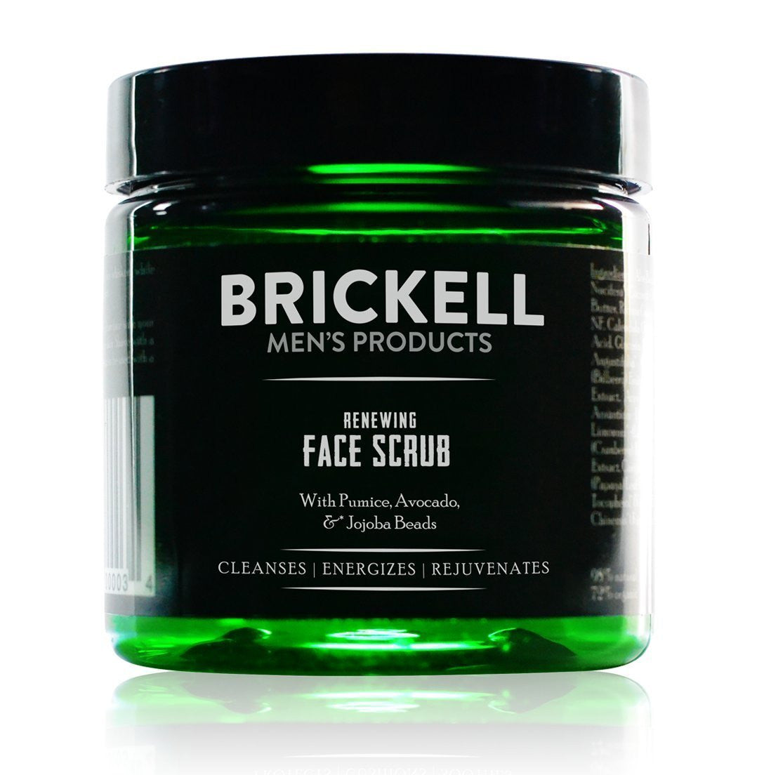 Men's Organic Face Scrub for Deep Exfoliation & Clear Skin - Natural & Gentle