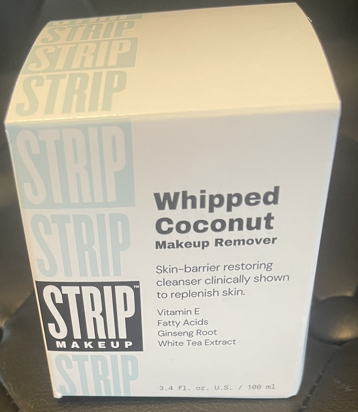 Vegan Coconut Makeup Remover - Gentle Facial Cleanser 3.4 oz / 100 mL