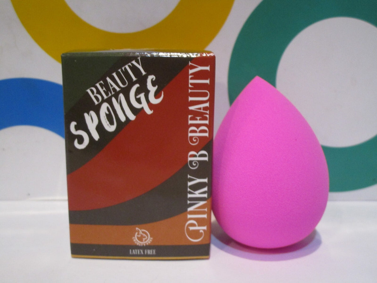 Pinky B Beauty Makeup Sponge in Boxed Set - Latex-Free Blending Tool