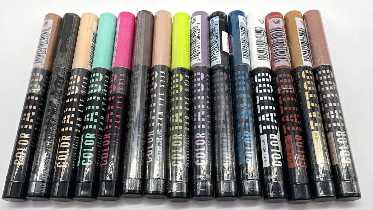 15-Piece Eye Shadow Stick Set - Long-Lasting, No Repeats, Fast Shipping
