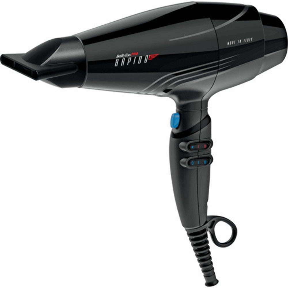 BabylissPro Rapido 2000W Professional Hair Dryer - Fast Drying Styling Tool