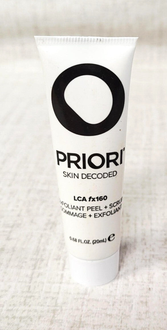 PRIORI Skin Decoded 2xFoliant Peel + Scrub Lactic Acid Exfoliant 0.68