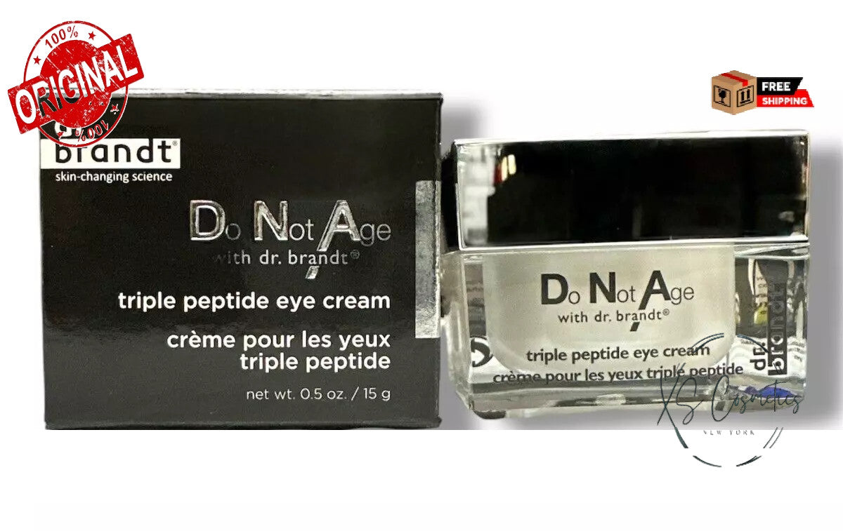 Triple Peptide Eye Cream for Anti-Aging - 15ml / 0.5 fl oz