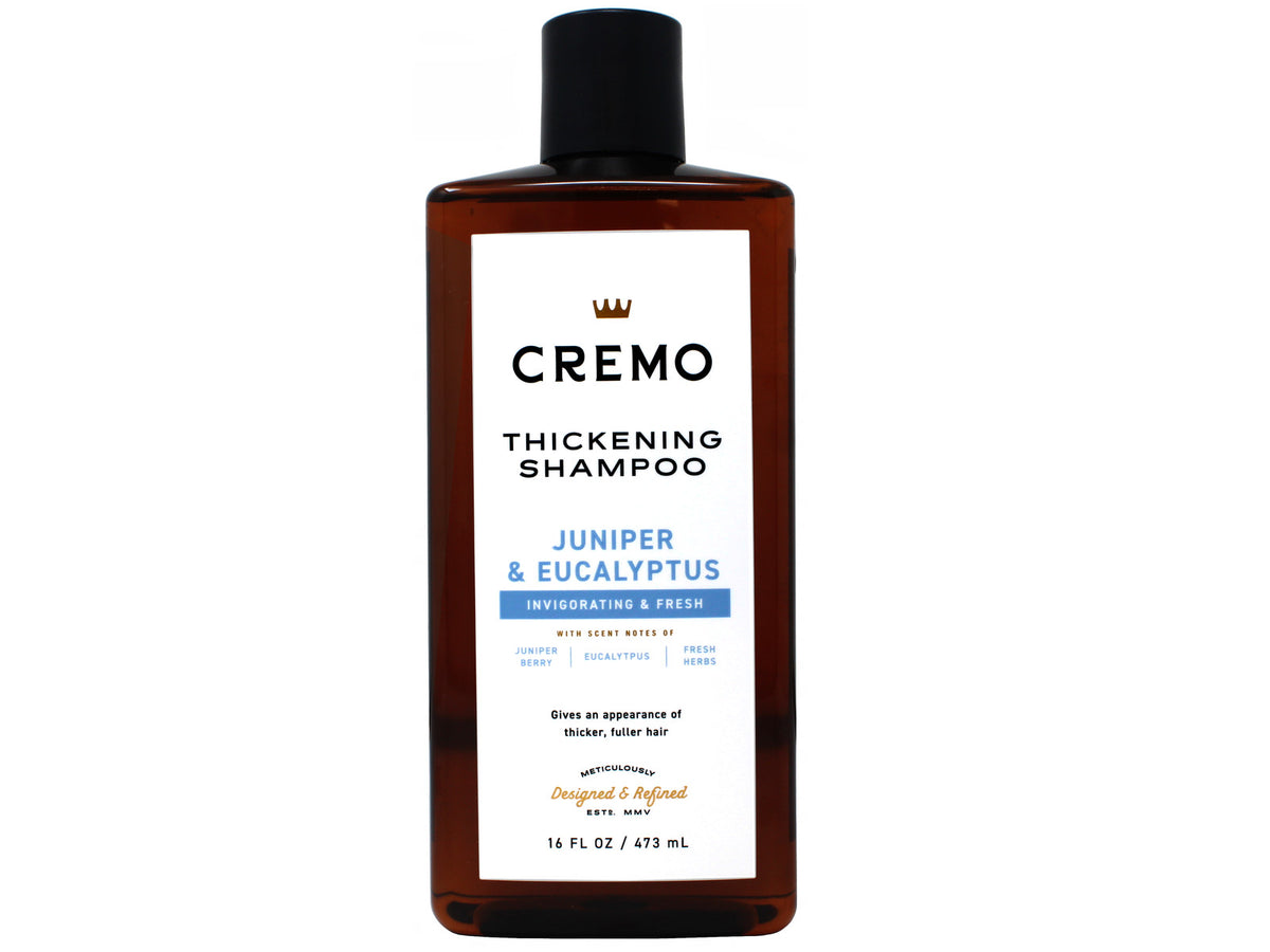 Barber Grade Thickening Shampoo with Juniper & Eucalyptus - 16 Fl Oz