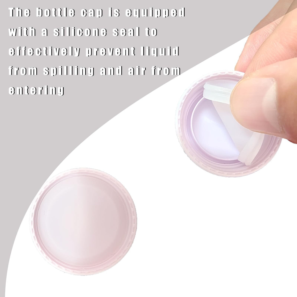 5 Pack Travel Containers 10ml – Leak-Proof Makeup & Skincare Jars with Lids