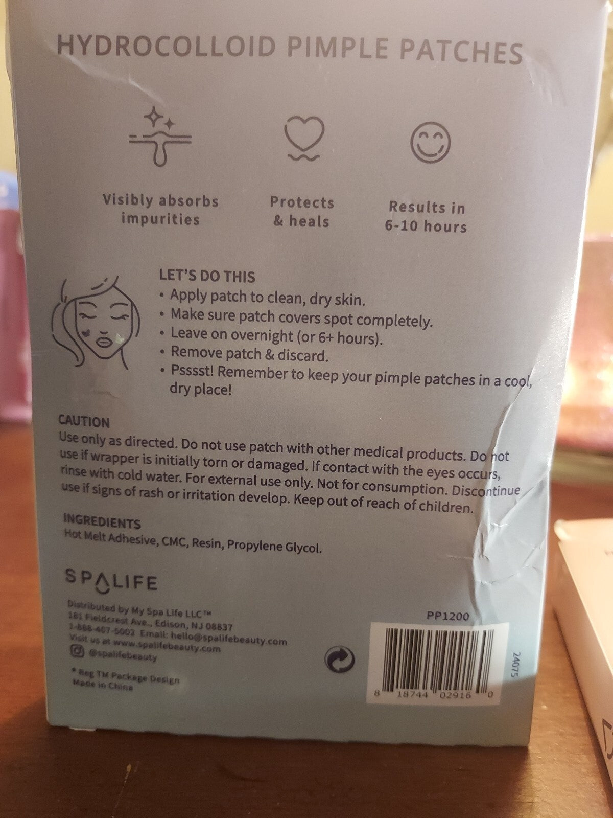 2 Pack Acne Patches for Face - Heart, Mint & Purple Designs, 68 Total