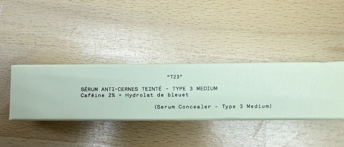 Serum Concealer Type 3 Medium - 15ml for Flawless Skin