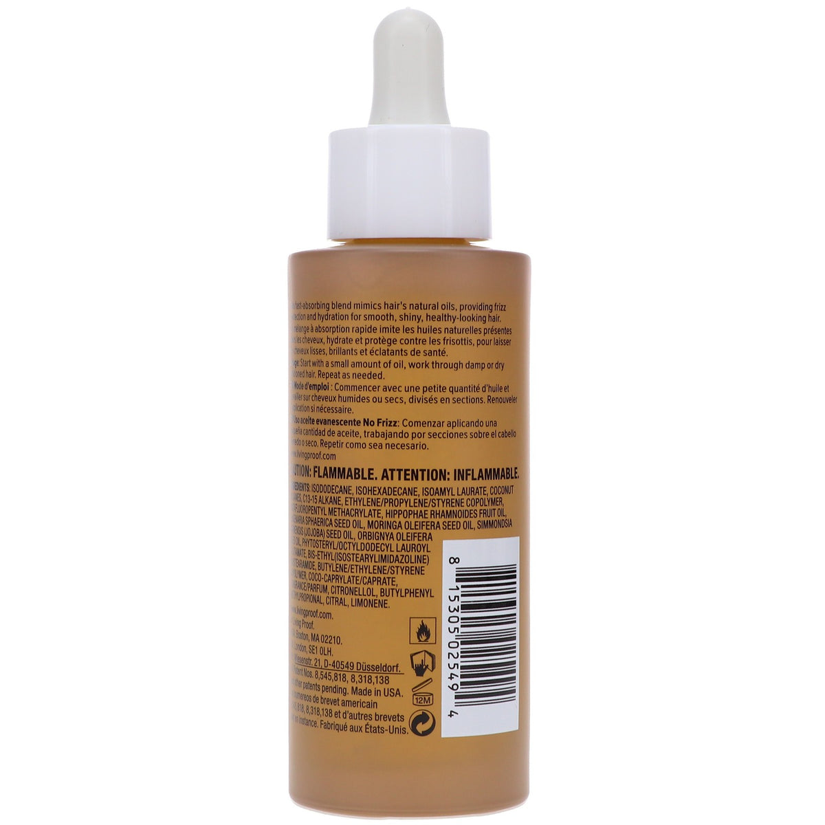 Living Proof No Frizz Vanishing Oil - Lightweight Hair Serum for Frizz Control 1.7 oz