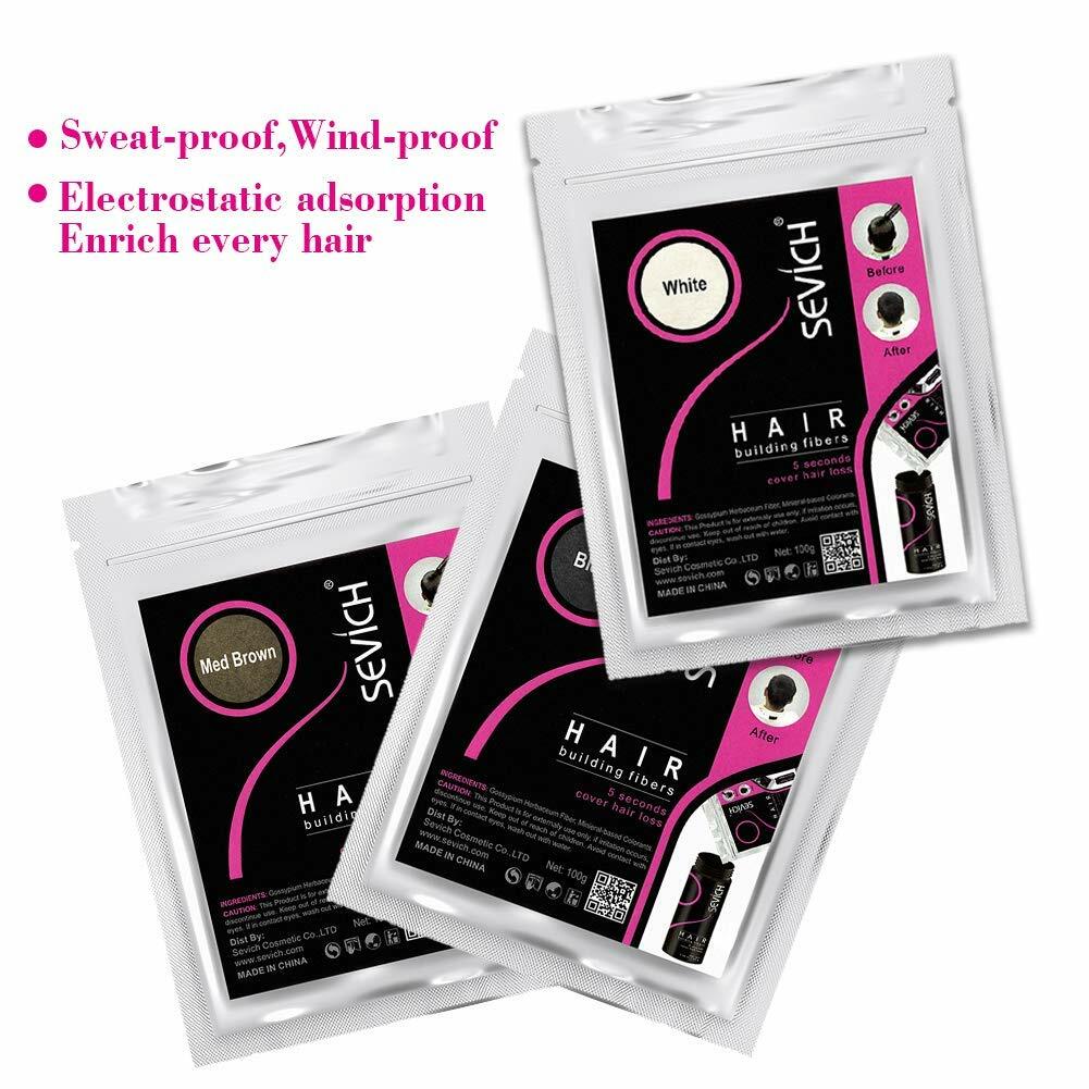 Hair Fiber Refill 50g - Multiple Colors