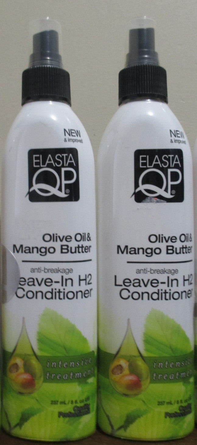 Olive Oil & Mango Butter Leave-In Hair Conditioner - 8 oz, Pack of 2