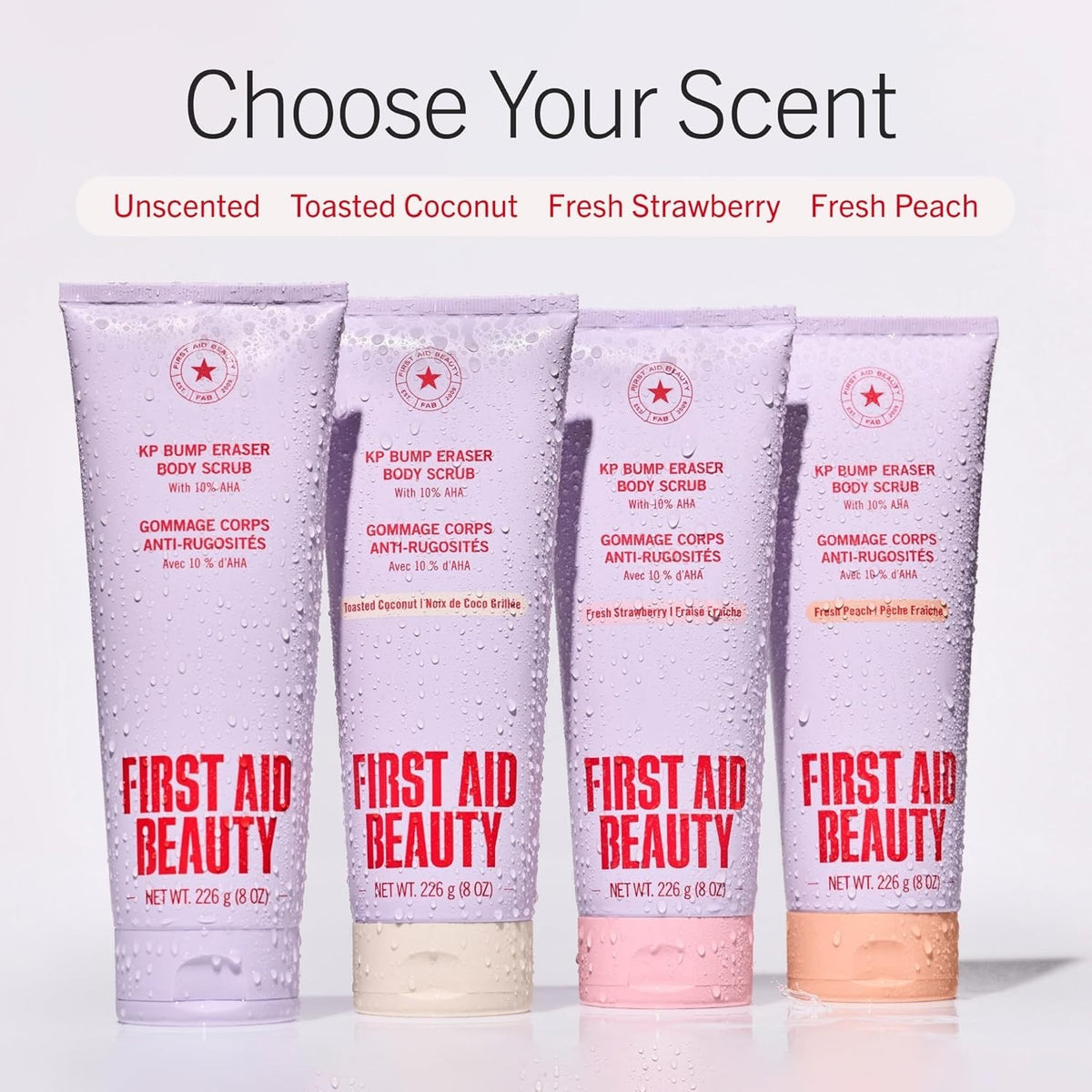 Sensitive Skin Approved KP Bump Eraser: 10% AHA Exfoliating Scrub 2 oz