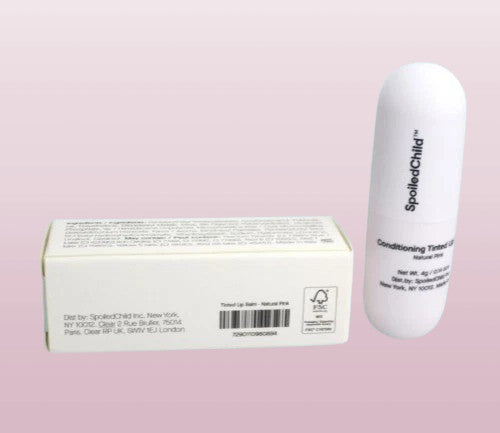 Natural Pink Tinted Lip Balm Set - Moisturizing Conditioning 3 Pieces