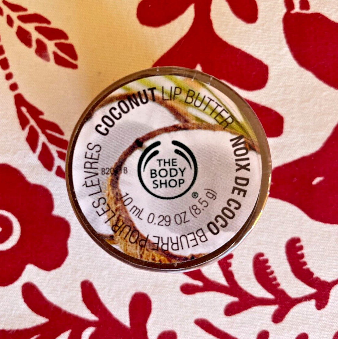 The Body Shop Coconut Lip Butter - 10ml, Original Formula, Unopened