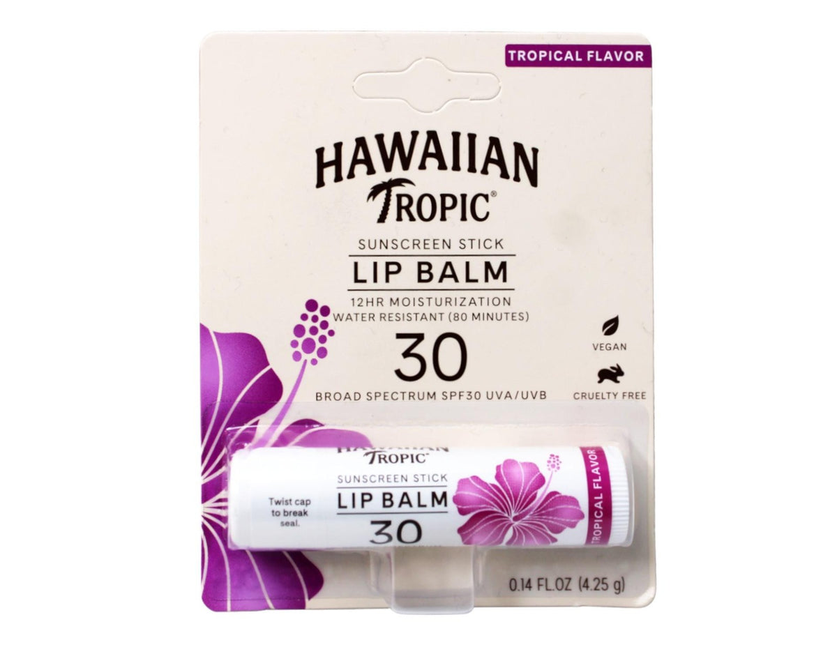 SPF Lip Balm with Sunscreen - Moisturizing Tropical Lip Care 0.14 oz