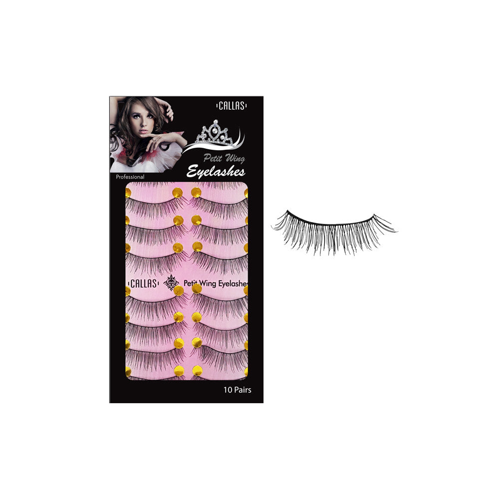 Callas Petit Wing Eyelashes 10 Pairs Dramatic Eye Makeup Enhancer