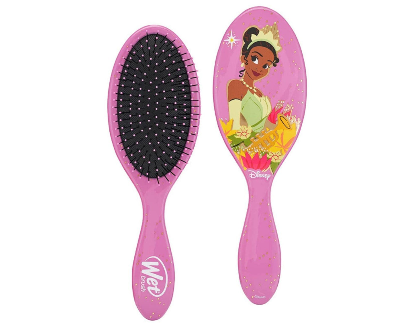 Detangler Brush for All Hair Types - Princesses Celebration Tiana Style