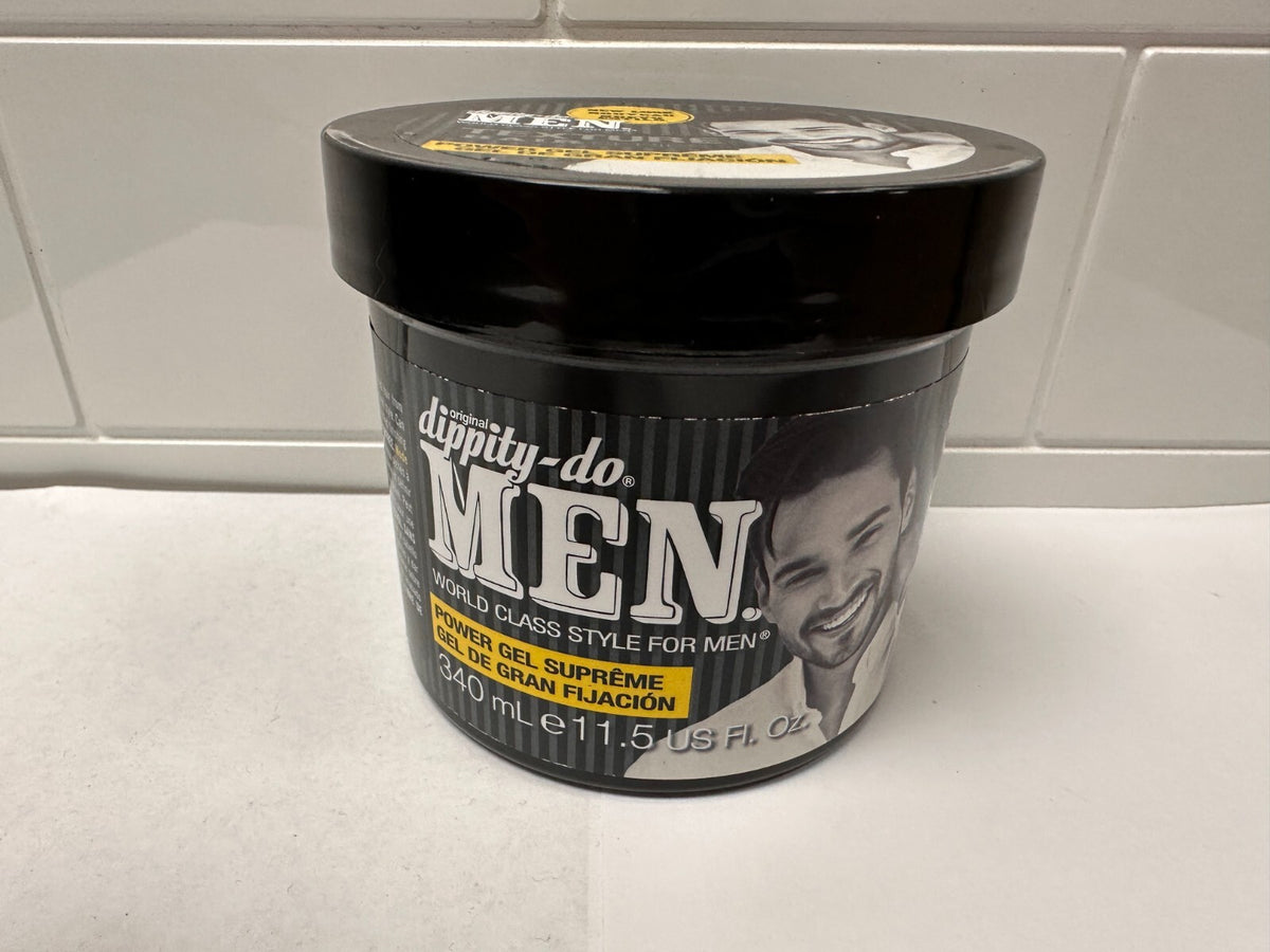 Men's Power Gel Supreme 11.5 oz - High Shine, Ultimate Hold, Non-Flaking