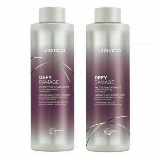 Joico Defy Damage Hair Shampoo & Conditioner Set - 33.8 oz Liter Duo