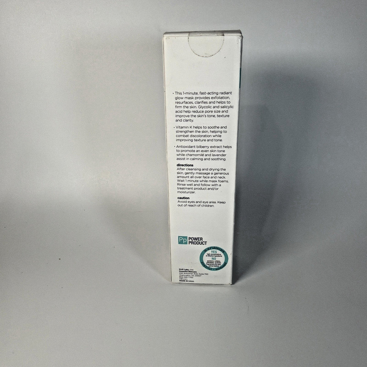 PowerBlast Pore Purifying Glycolic Facial Mask – 100 ml