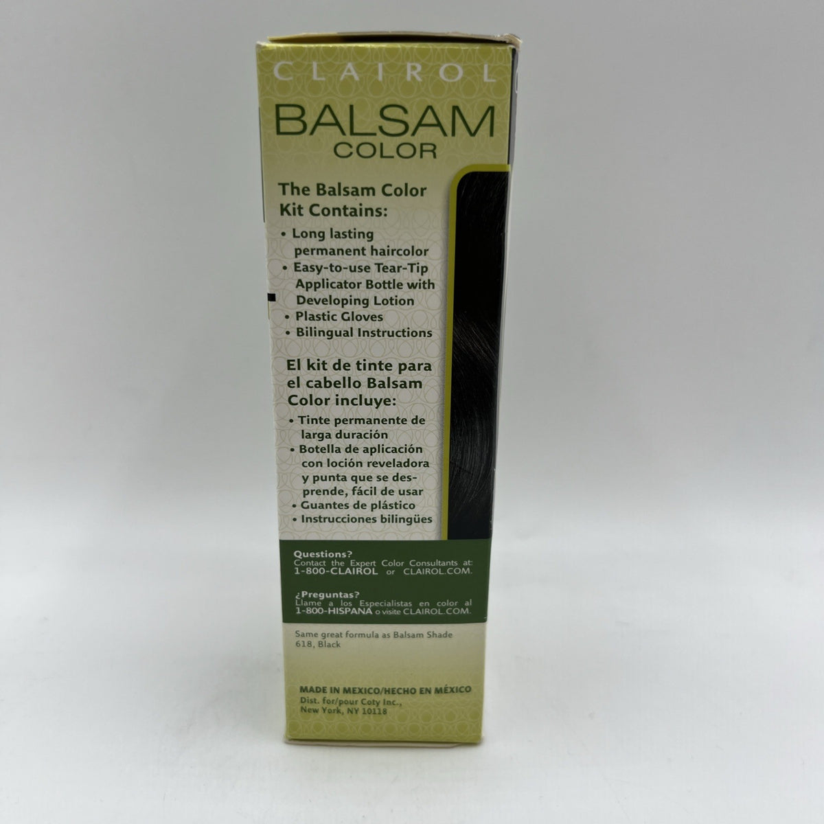Permanent Hair Color #12 Natural Black