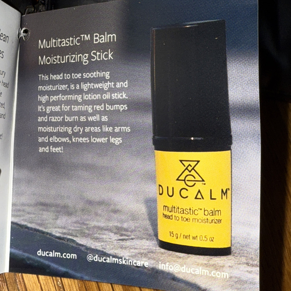 DUCALM Skincare Back To Basics Kit - Body Balm, Barrier Cream & Cleansing Cloths