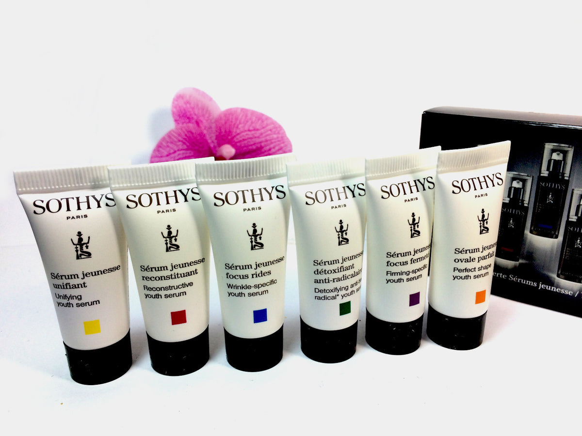 Sothys Youth Serum Discovery Kit - 6 Travel Serums for Youth & Skin Care