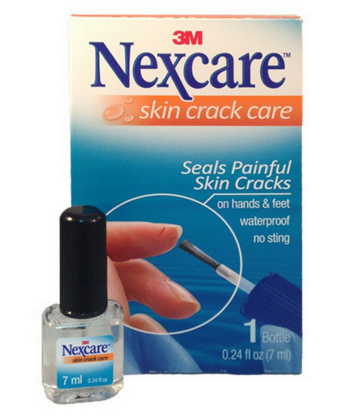 Nexcare Skin Crack Repair Sealer with Brush – 7ml