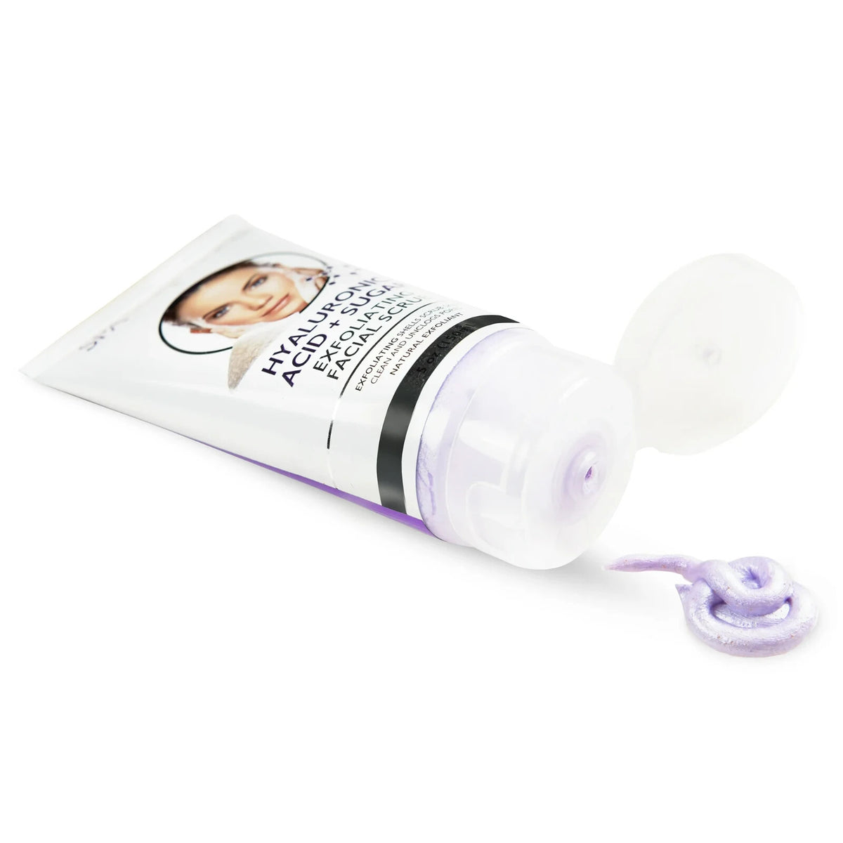 SPA Scriptions Hyaluronic Acid + Sugar Exfoliating Facial Scrub, 5 oz