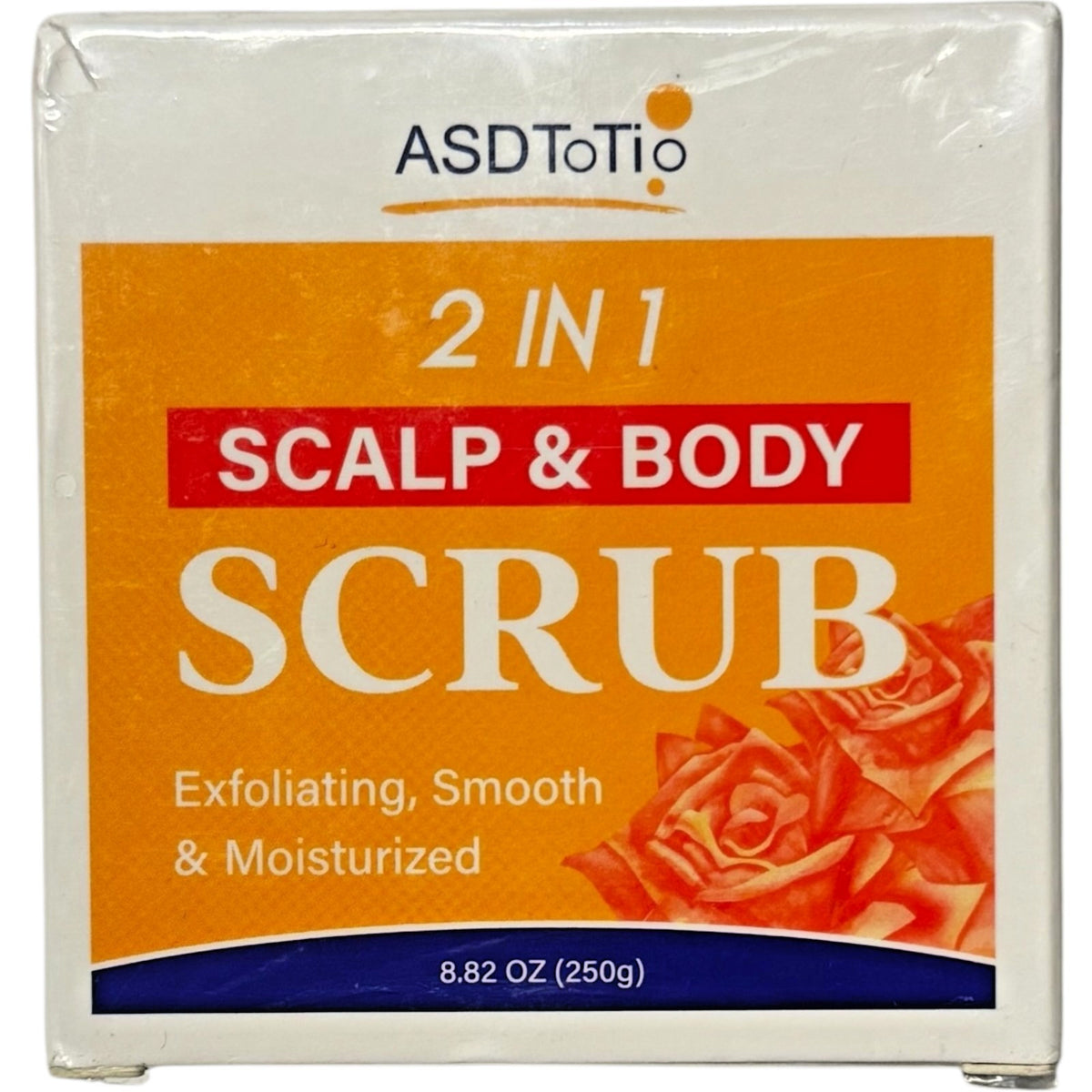 2 In 1 Scalp & Body Scrub - Exfoliating Smooth Moisturizing 8.82 oz