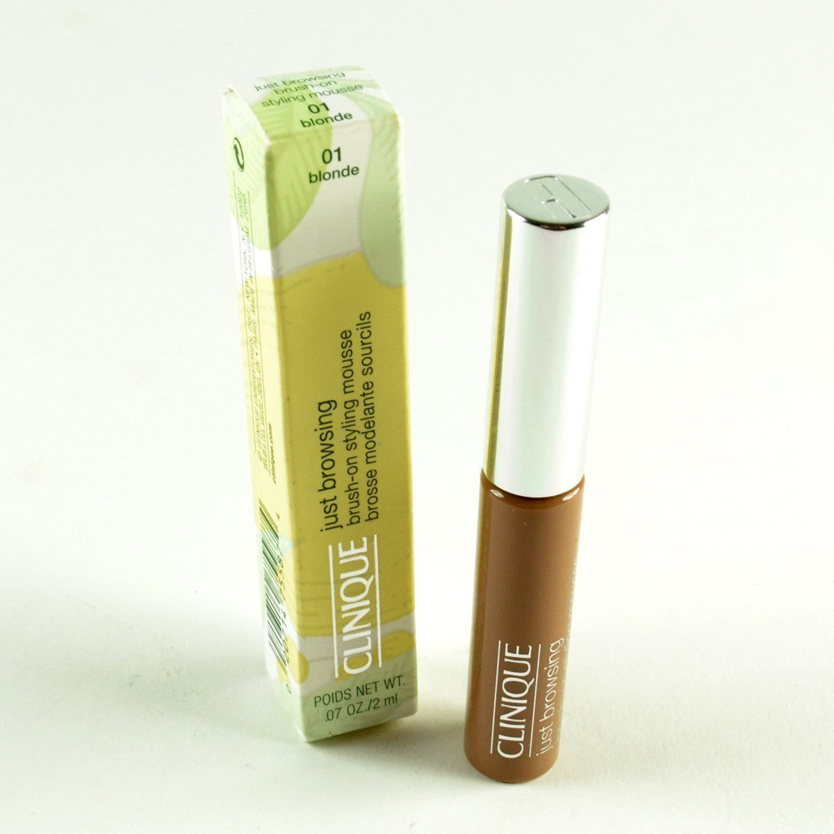 Clinique Just Browsing Brush-On Styling Mousse Blonde 0.07 Oz