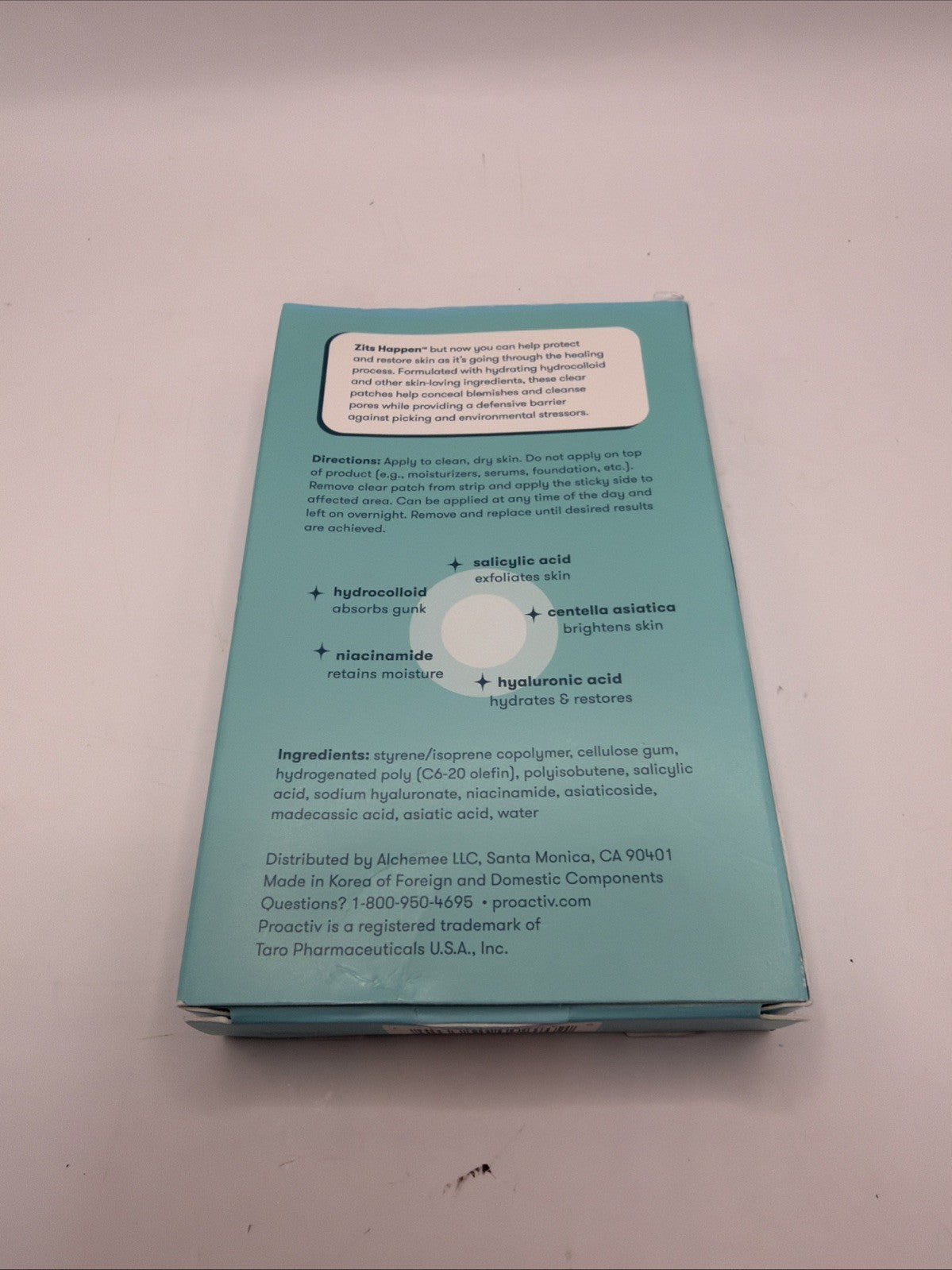 Proactiv Zits Happens Invisible Hydrocolloid Acne Patches - 30 Count