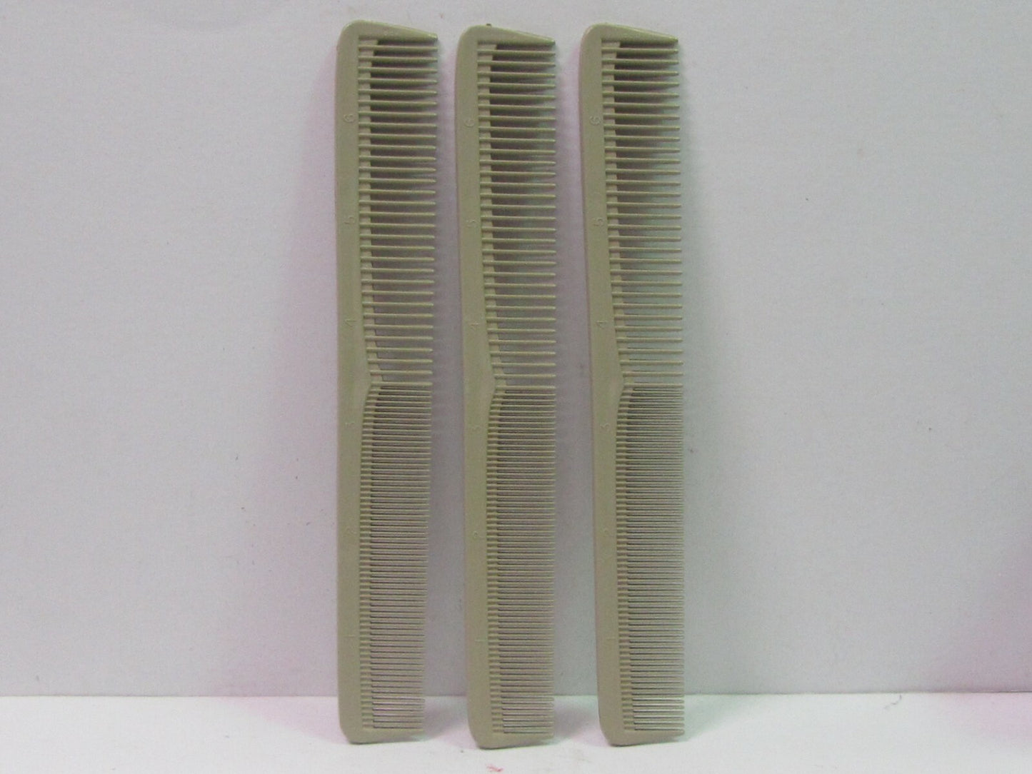Set of 3 Hair Combs - New Unisex Hair Care Accessories
