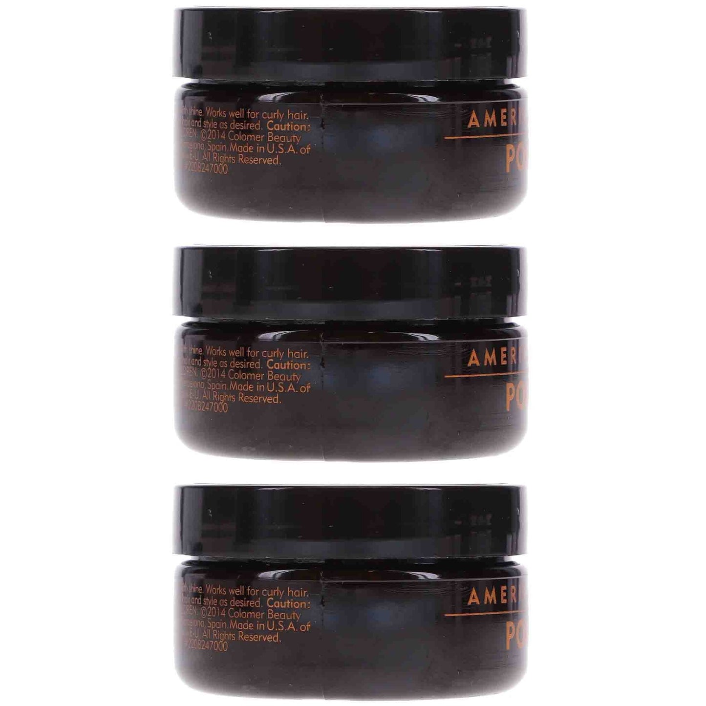 American Crew Pomade 1.75 oz 3 Pack - Hair Styling Gel for Flexibility & Shine