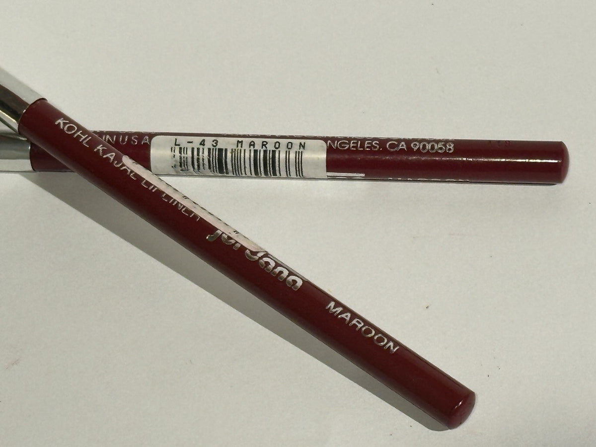 2-Pack Jordana Kohl Kajal Lipliner in Maroon - Full Size