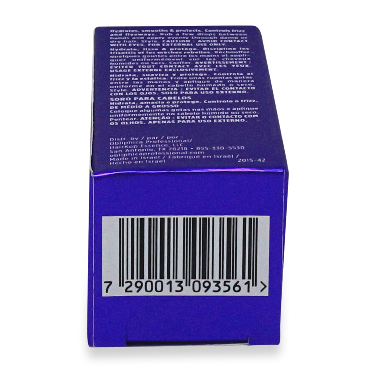 Obliphica Seaberry Hair Serum Medium to Coarse 0.5 oz