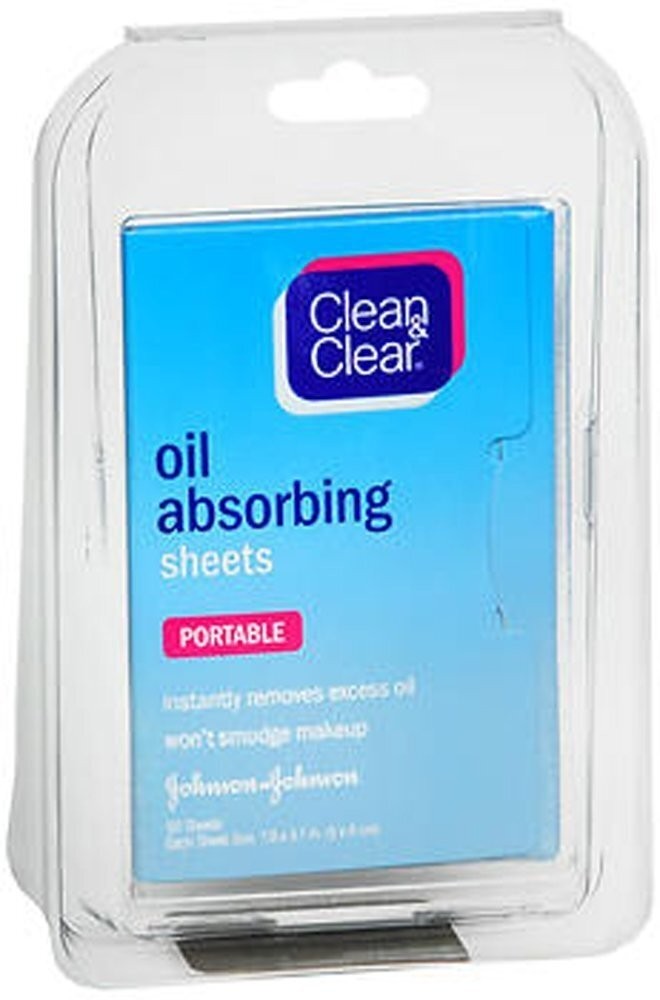 Oil Absorbing Sheets for Face - Portable 50 Sheets for Shine Control