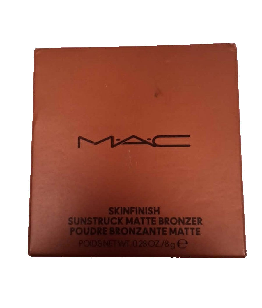 MAC Sunstruck Matte Bronzer Deep Golden - Face Powder for Warm Tan Looks