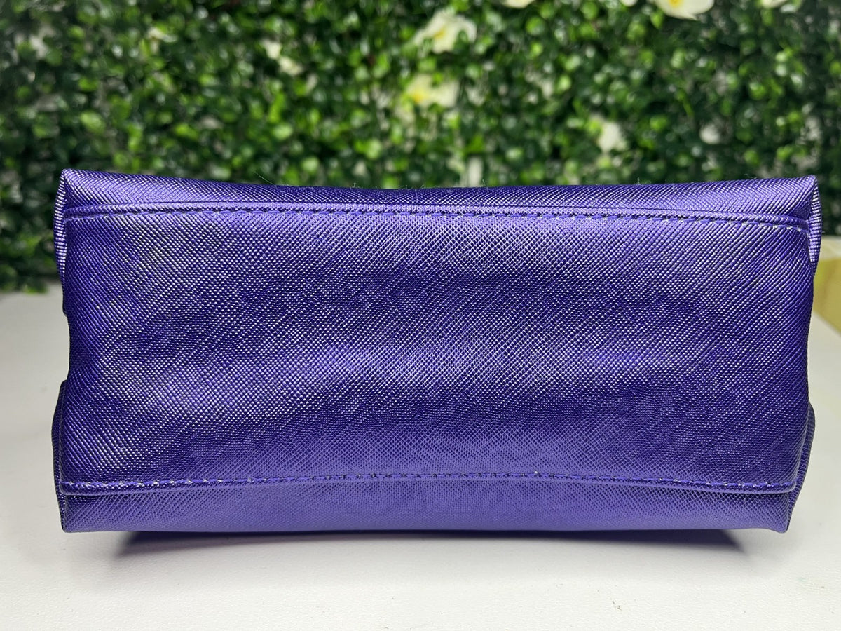 Blue Makeup & Toiletry Travel Pouch Case - Cosmetic Bag for Cosmetics & Personal Items