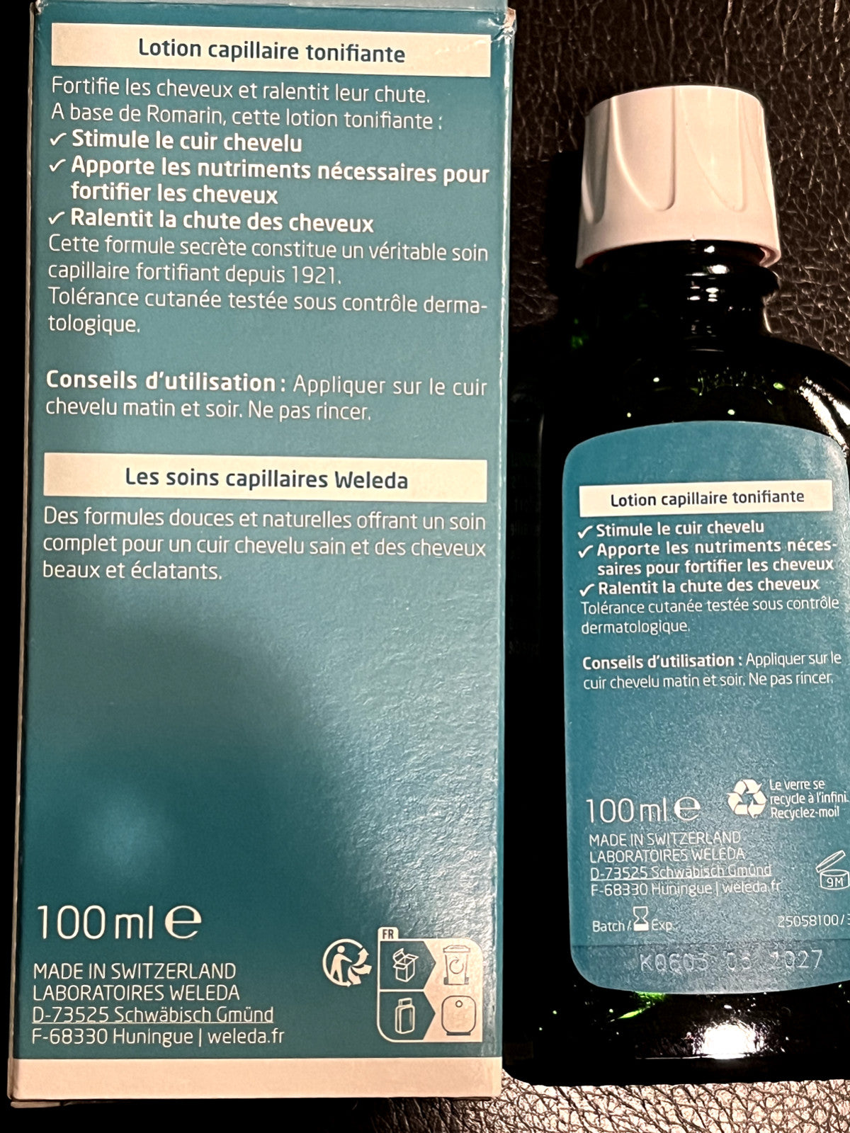Rosemary Revitalizing Hair Tonic 100ml - Scalp Strengthening Lotion
