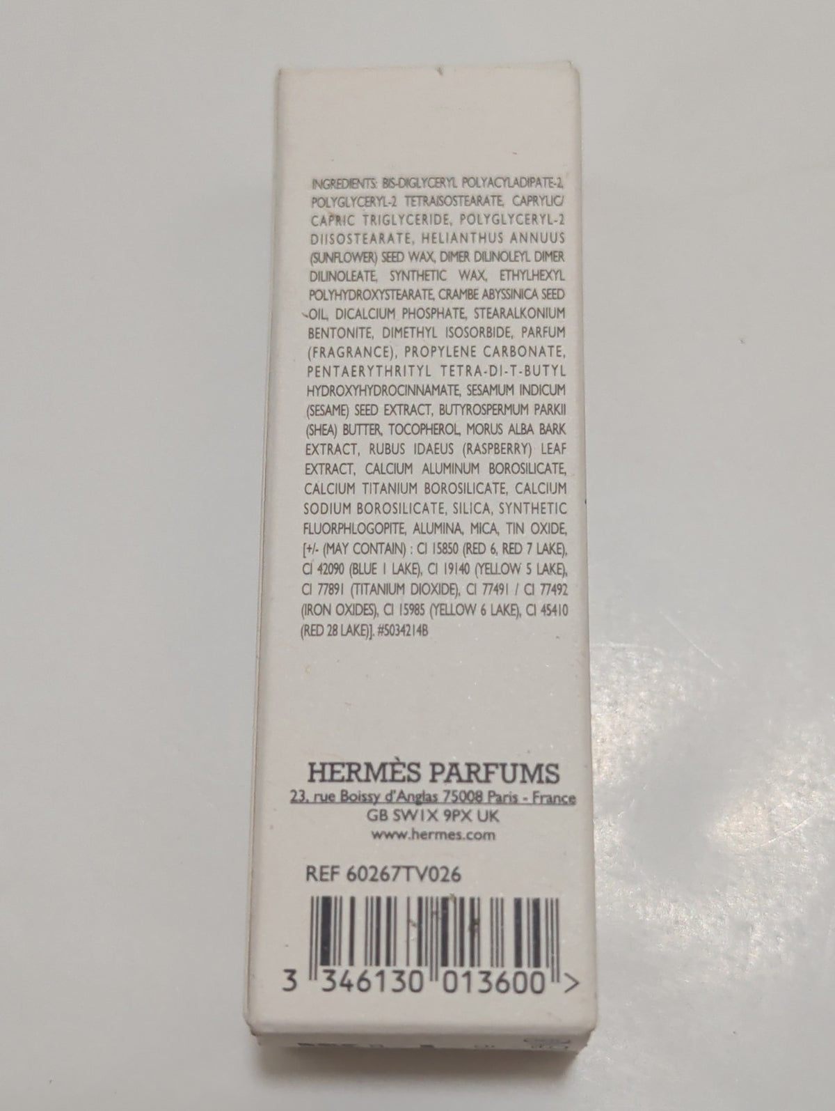 Hermès Rouge Brillant Silky Lipstick Shine Rose Himalaya #26 - New with Box